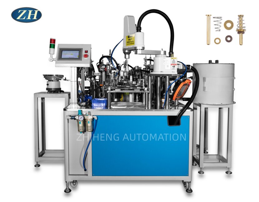 Hva er fordelene og funksjonene ved O-Ring Spring Double Gasket Assembly Machine？