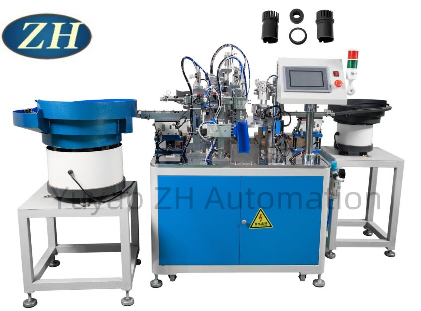 Power Line Chuck Automatic Assembly Machine Høy nøyaktighet